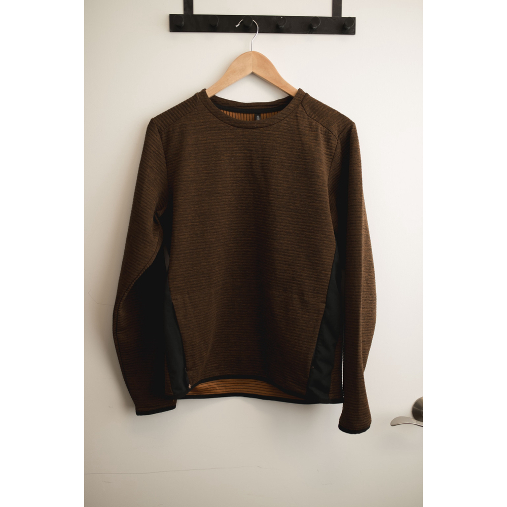 REI Co-op Active Pursuits Long Sleeve Crew Shirt BROWN Small